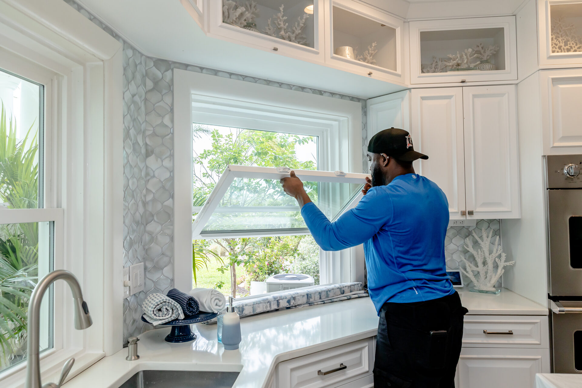 American-made window installation