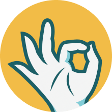 OK hand icon