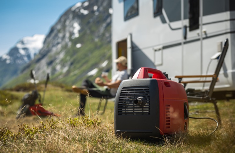 Portable generator for home backup power
